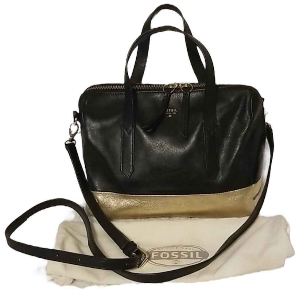 Fossil Sydney Original Satchel + Original Dust Cover